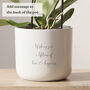 Personalised Wedding Day Gift | Indoor Pot Add Plant, thumbnail 6 of 7