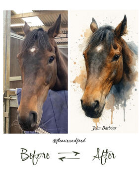Personalised Dog, Horse And Pet Watercolour Portrait, 12 of 12