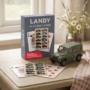 Land Rover Playing Cards, 3 of 4