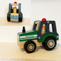 Personalised Wooden Tractor, thumbnail 1 of 4