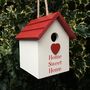 Personalised Heart Birdhouse, thumbnail 5 of 7