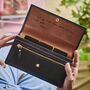 Personalised Leather Travel Wallet For Men, thumbnail 4 of 4