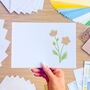 Mini Wildflowers Card Making Kit | Beginner Iris Fold Craft, thumbnail 6 of 9