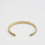 Gold Forget Me Not Bangle, thumbnail 4 of 9