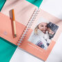 Personalised Colour Block Photo Notebook, thumbnail 2 of 9