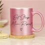 Personalised Mother's Day Pink Glitter Ceramic Mug, thumbnail 9 of 12
