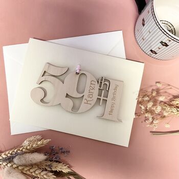 Personalised 60th Birthday Card, 2 of 12