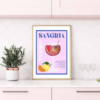 Sangria Cocktail Print, 2 of 5