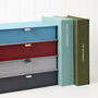 Luxury Personalised Boxfile In Linen, thumbnail 3 of 8