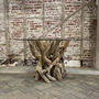 Driftwood Round Dining Table, thumbnail 7 of 8