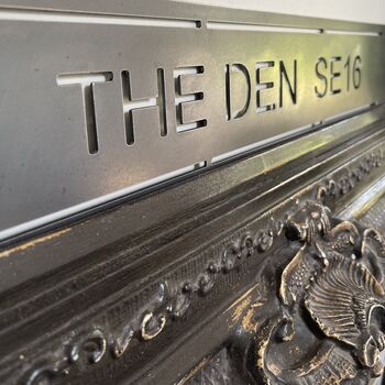 The Den Metal Football Street Sign – Designed And Made In Britain, 4 of 10
