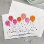 'Birthday Wishes Just For You' Birthday Card, thumbnail 1 of 3