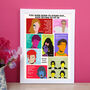 British Music Legends Born To Stand Out Print, thumbnail 3 of 4