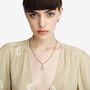 Silver Flower Clip On Pendant, thumbnail 4 of 7