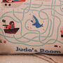 Personalised Polar Sea Cushion Story Time Or Nursery Gift For Kids Room, thumbnail 4 of 8