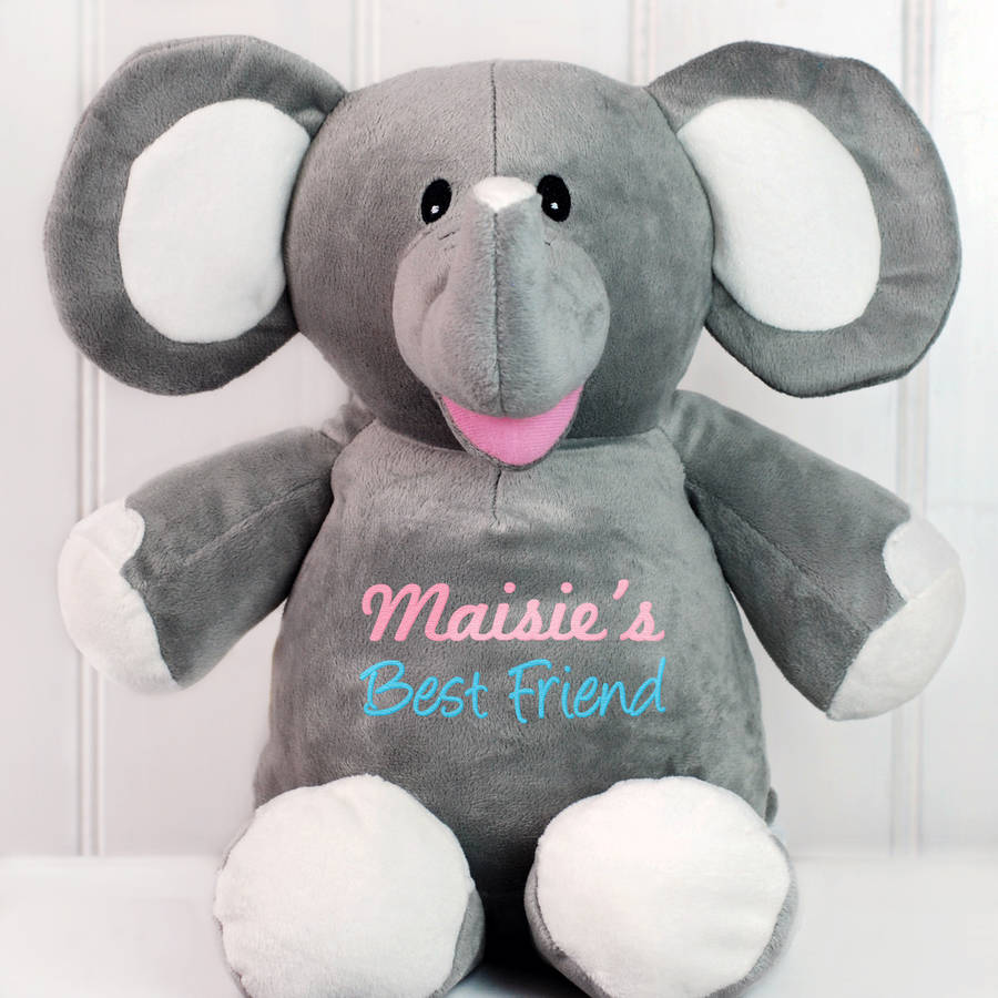 Personalised soft toys for hot sale babies