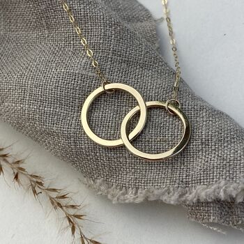 The 9ct Gold Laurel Personalised Necklace, 2 of 6