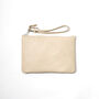 Cowhide Leather Clutch Bag, thumbnail 3 of 12