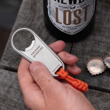 Personalised Bottle Opener Machined From Solid Metal, 5 of 6