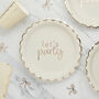 Let's Party Champagne Party Plates X Eight, thumbnail 1 of 4
