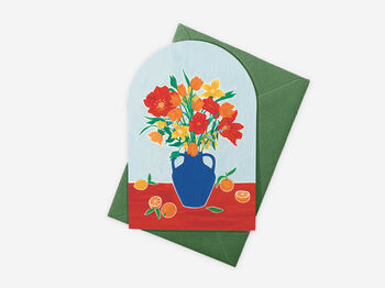 Flowers And Citrus Card, 4 of 4
