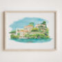 Destination Wedding Venue Portrait – Custom Hand Drawn Wedding Gift, thumbnail 6 of 12