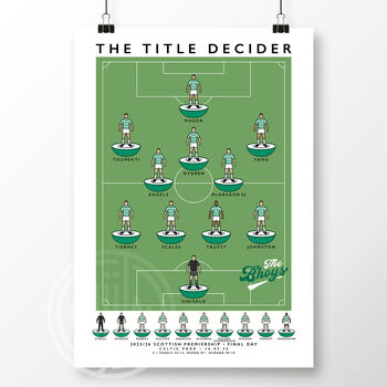 Celtic The Title Decider 2026 Poster, 2 of 6