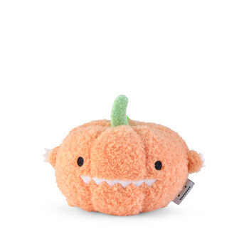 Fluffy Pumpkin Halloween Soft Toy, 3 of 4