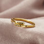 Personalised Stacker Open Ring, thumbnail 1 of 9