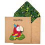 Handmade Birthday Parrot Personalised Card, thumbnail 1 of 5