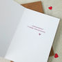I Love You More Than… Valentine Card, thumbnail 2 of 2