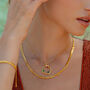 Luxury Cuban Gold Chain Necklace, thumbnail 4 of 5