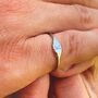 Personalised Inital Signet Ring, thumbnail 4 of 4