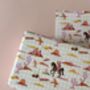 Wild West Pink Cowgirl Collection Wrapping Paper, thumbnail 8 of 11