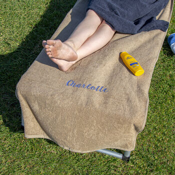 Personalised Sun Lounger Towel, 11 of 11