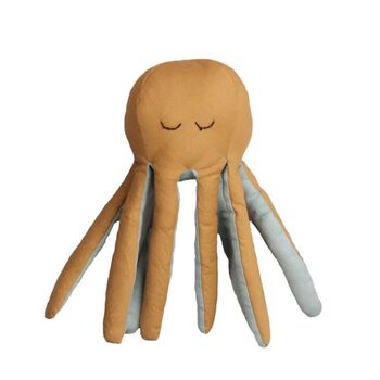 Organic Octopus Rattle For Baby, 3 of 8