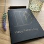 Personalised Lightning Bolt Initial Father's Day Card, thumbnail 1 of 7