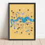 Personalised Totally Thames Print, thumbnail 1 of 6