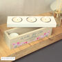 Personalised Mother's Day Triple Tealight Box, thumbnail 4 of 4