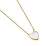 Personalised 18 K Gold Plated Pearl Heart Necklace, thumbnail 3 of 10