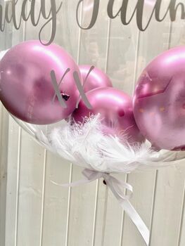 Personalised Large Gumball Bubble Balloon, 3 of 12