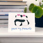Anniversary Romantic Card 'You're My Favourite' Bows, thumbnail 2 of 4