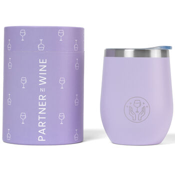 Lavender Insulated Wine Tumbler, 8 of 12