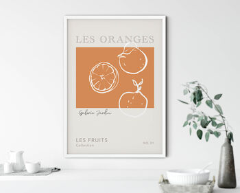 Oranges Kitchen Illustration Print, 2 of 5