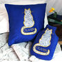 Starry Cat Personalised Cushion, thumbnail 3 of 3