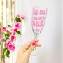 In My Thirties Era Champagne Glass 30th Birthday Gift In Various Colours, thumbnail 5 of 6