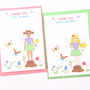 Personalised Fairy Thank You Note Cards, thumbnail 1 of 4