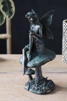 Fairy On Toadstool Ornament, 6 of 6