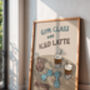 Gym Class And Iced Latte Print, thumbnail 5 of 9