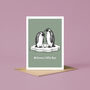 Penguin New Baby Card, thumbnail 2 of 5